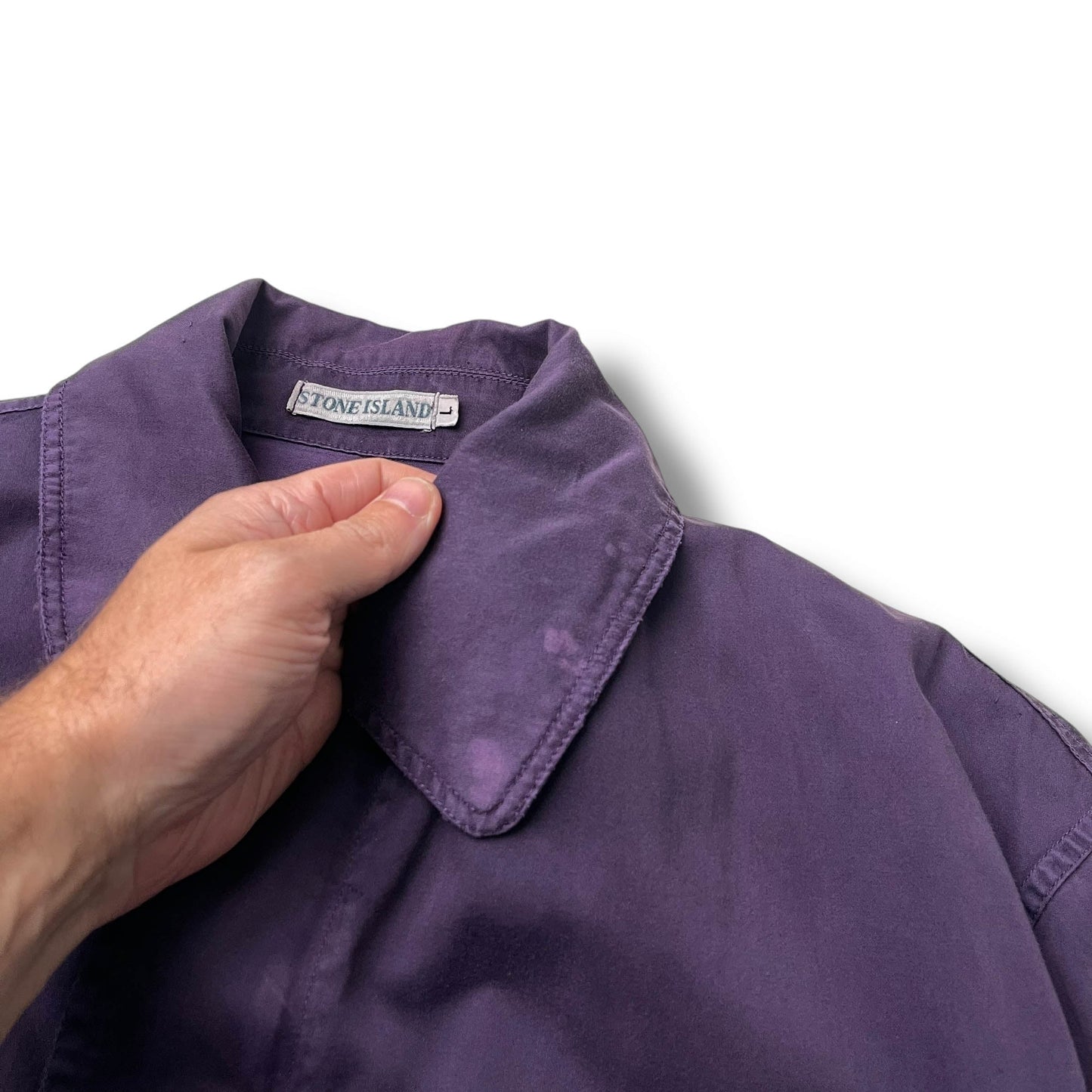 Vintage Stone Island Raso Gommato Jacket (L)