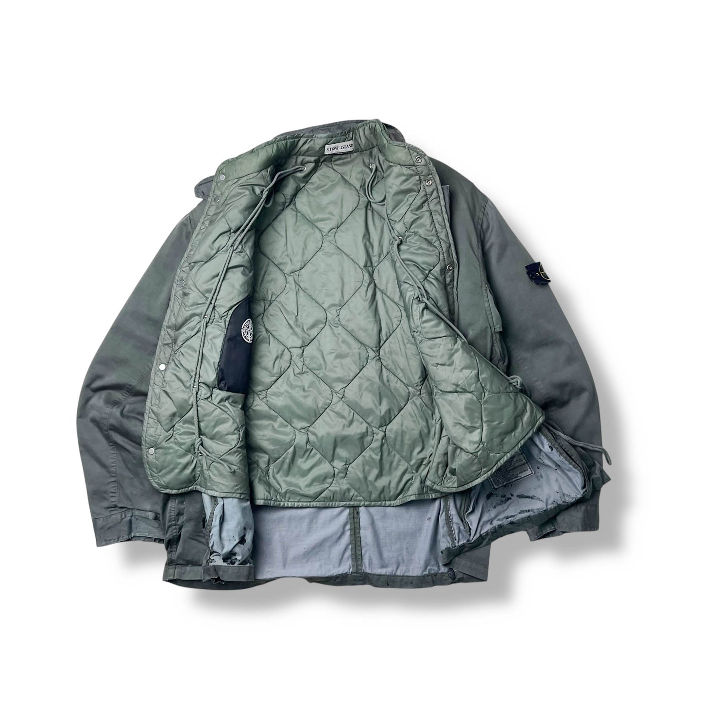 Vintage Stone Island Raso Gommato (XXL)