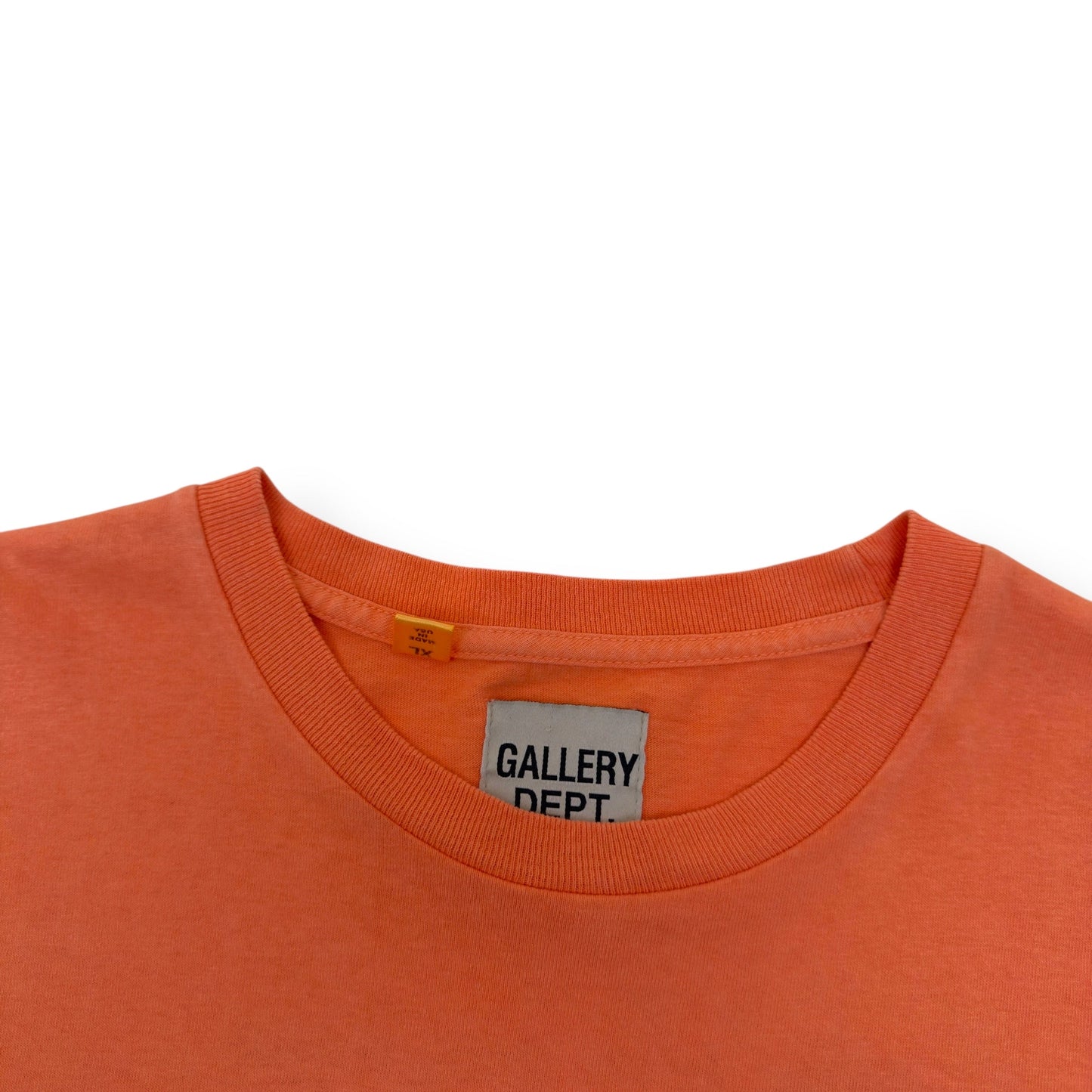 GALLERY DEPT. FRENCH COLLECTOR LONG-SLEEVE T-SHIRT ORANGE XL | XL, Orange
