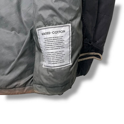 Vintage Stone Island Waxed Cotton Down Jacket (L)