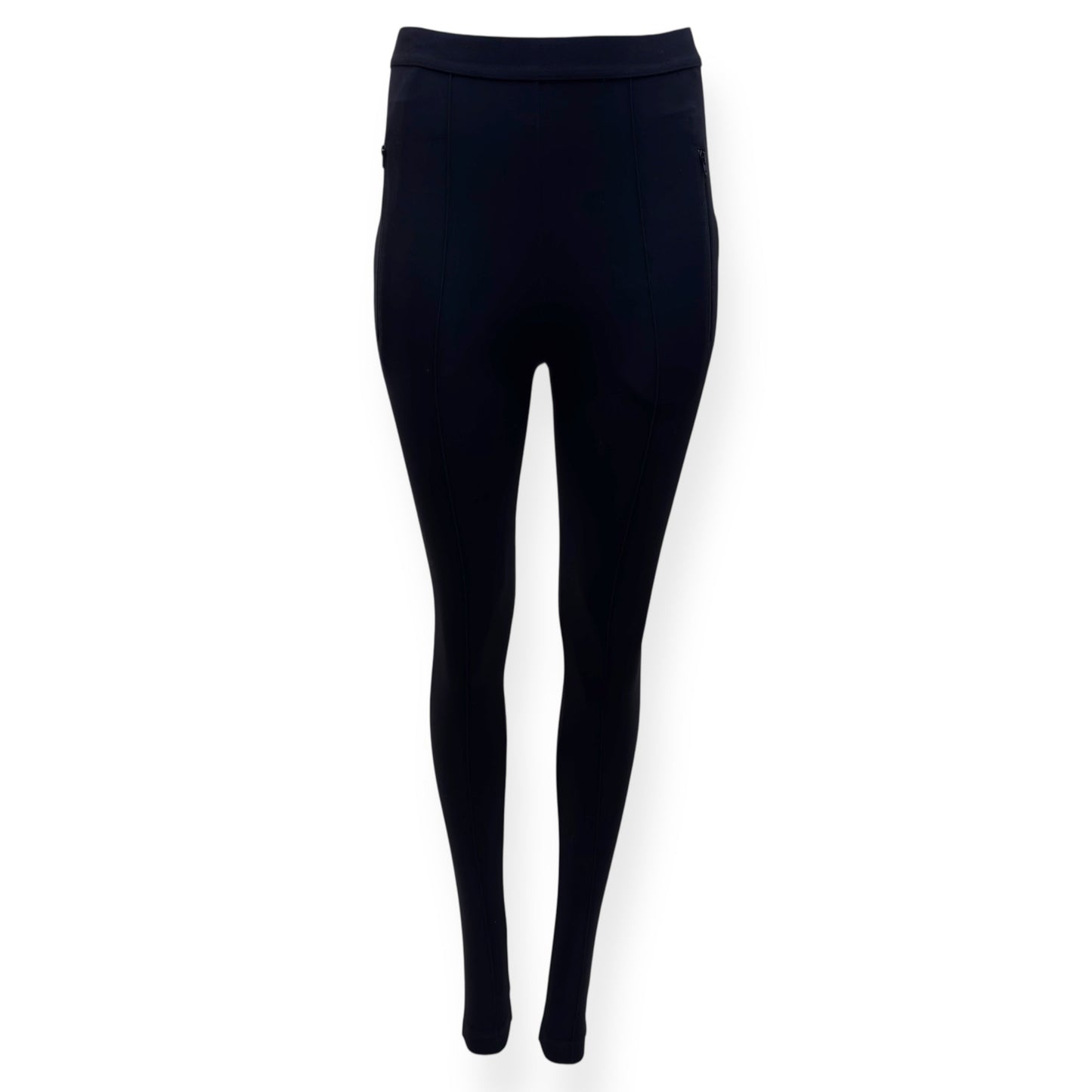 BALENCIAGA LOGO-PRINT STRETCH-JERSEY LEGGINGS BLACK 34 / XS | XS, Black