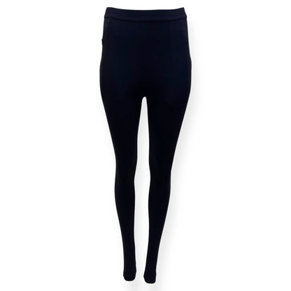 BALENCIAGA LOGO-PRINT STRETCH-JERSEY LEGGINGS BLACK 34 / XS | XS, Black