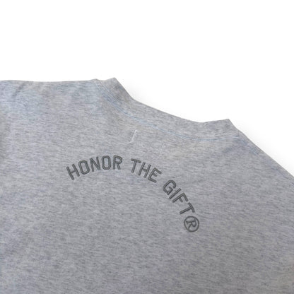 HONOR THE GIFT HTG DEDICATION T-SHIRT HEATHER GREY L | Large, Grey