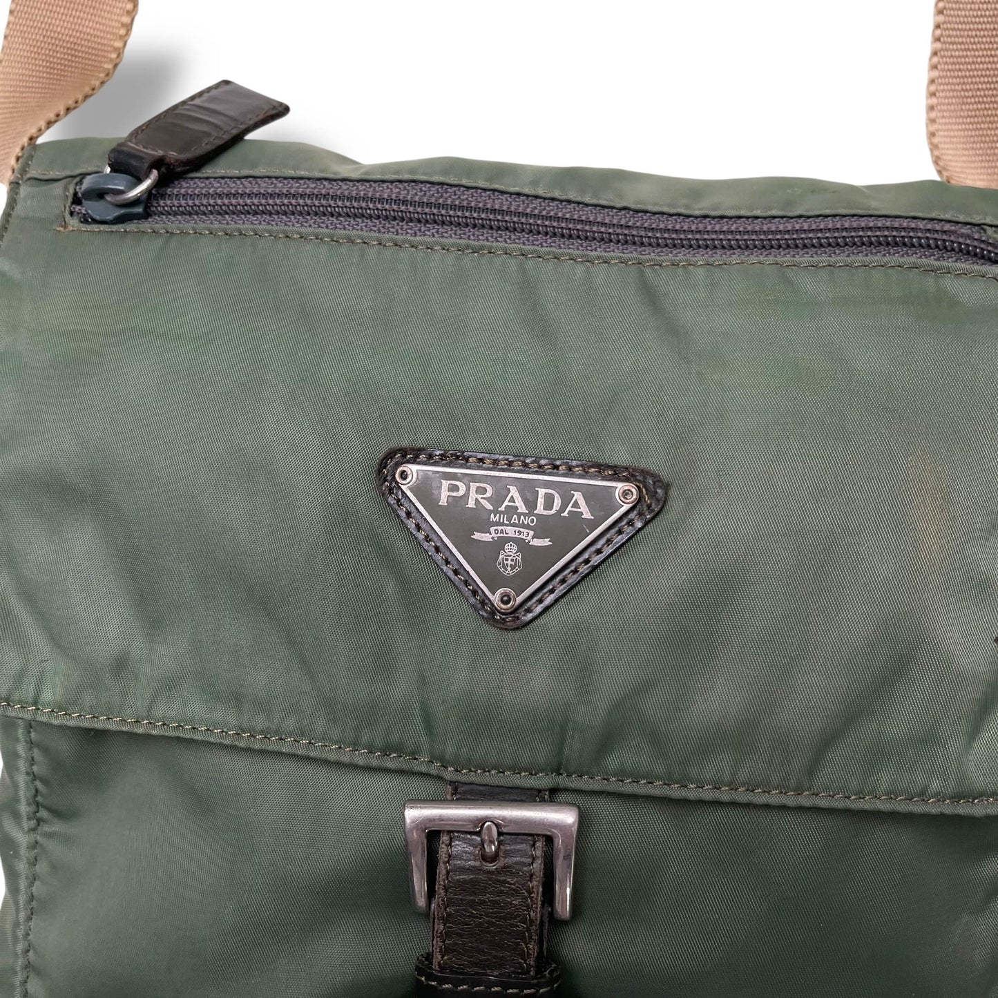 Vintage Prada Tessuto Nylon Shoulder Bag