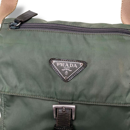 Vintage Prada Tessuto Nylon Shoulder Bag