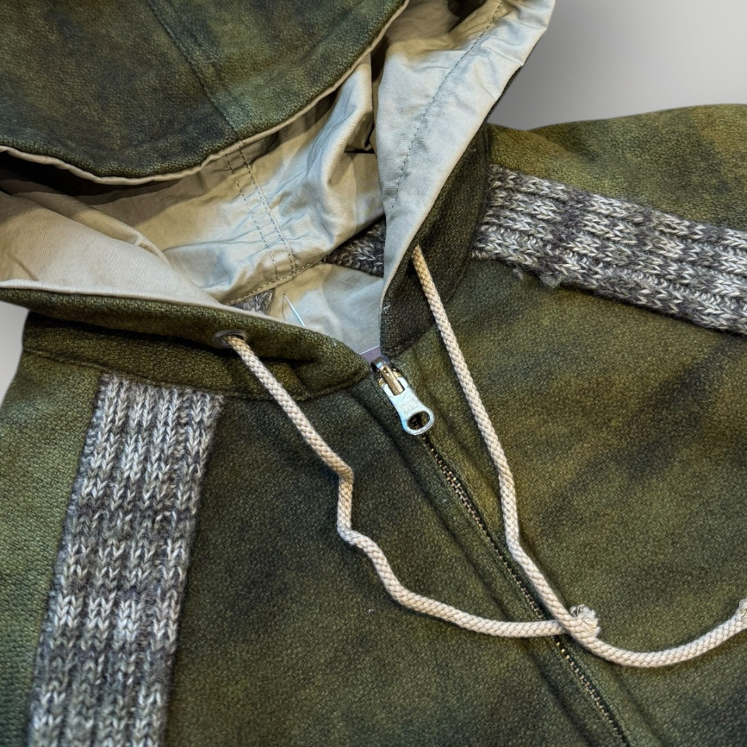 Needles Reversible Wool Hooded Jacket S