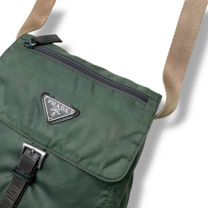 Vintage Prada Tessuto Nylon Shoulder Bag