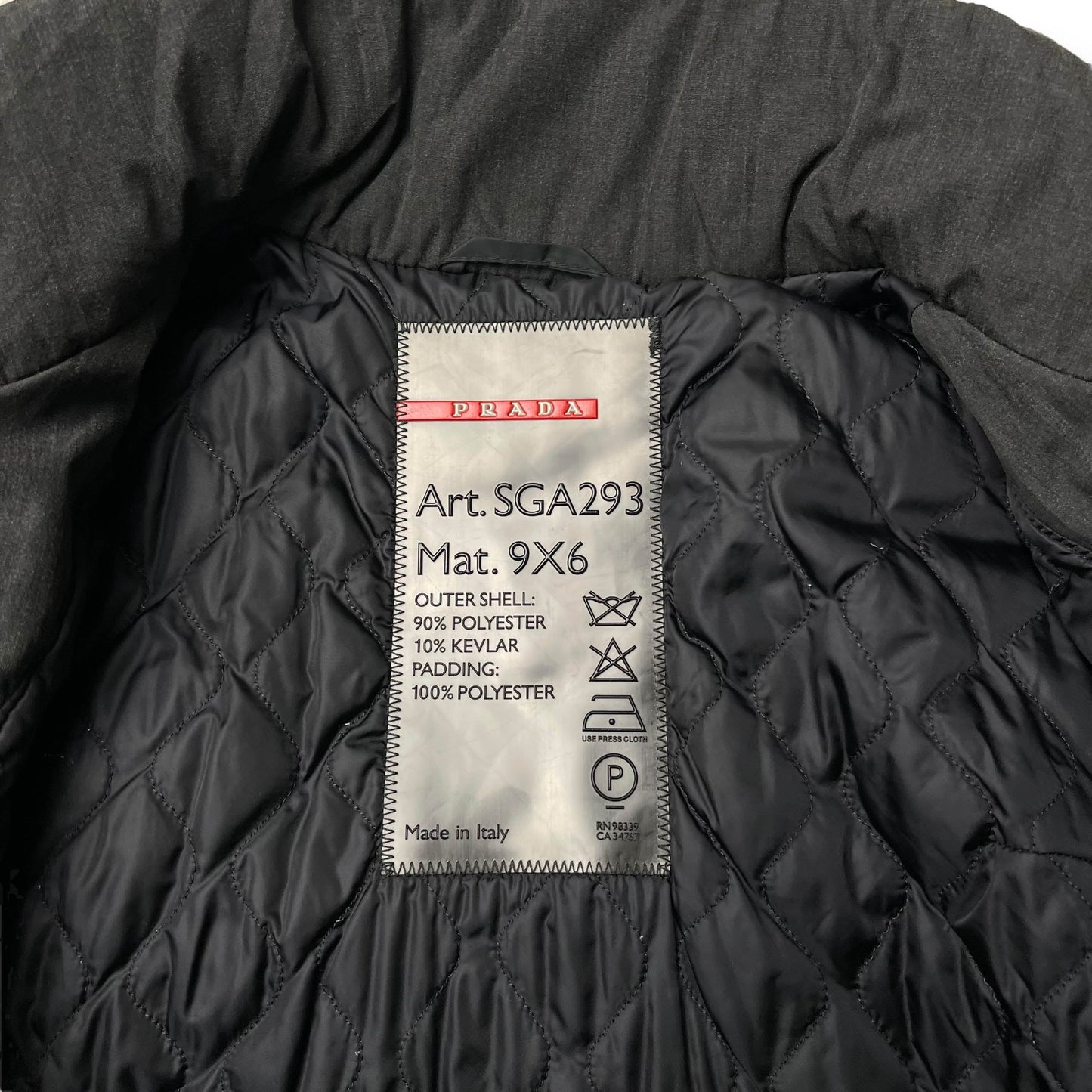 Prada Sport Kevlar Padded Jacket (S/M)