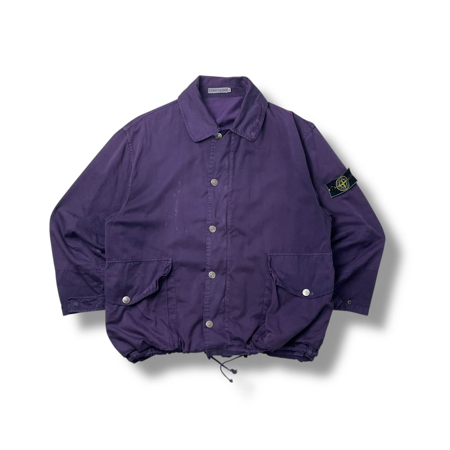 Vintage Stone Island Raso Gommato Jacket (L)