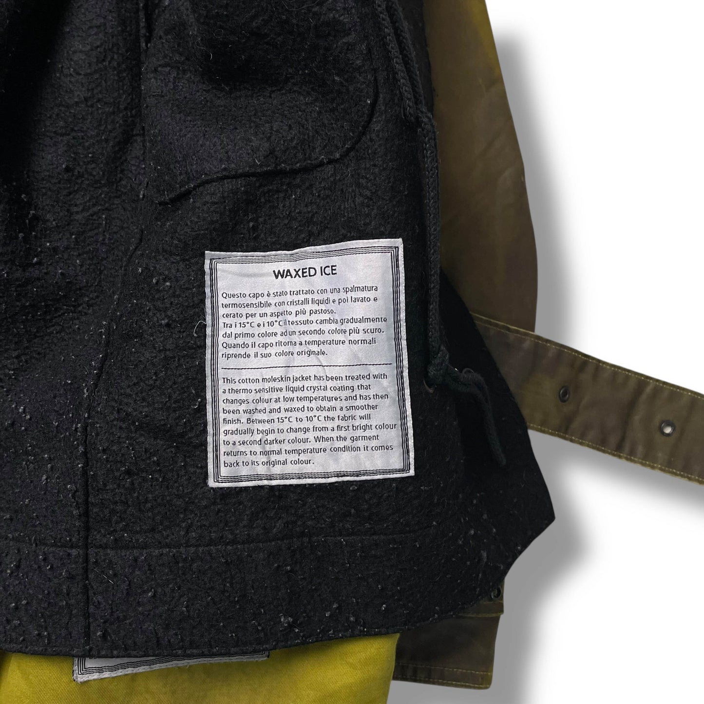 Stone Island Waxed Ice Jacket (L)