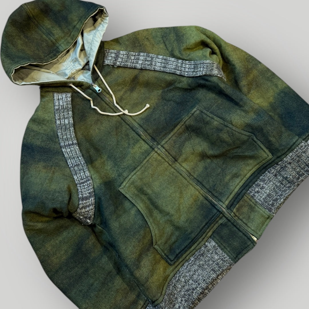 Needles Reversible Wool Hooded Jacket S