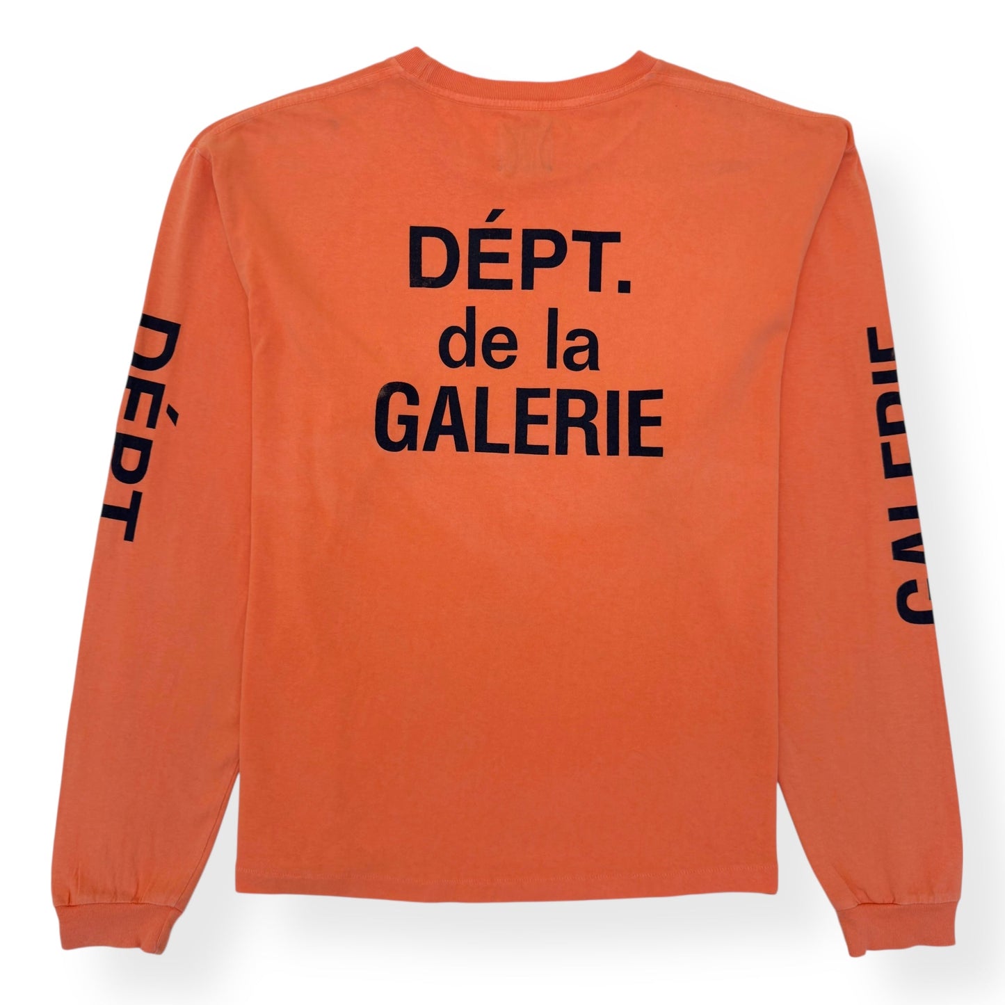 GALLERY DEPT. FRENCH COLLECTOR LONG-SLEEVE T-SHIRT ORANGE XL | XL, Orange