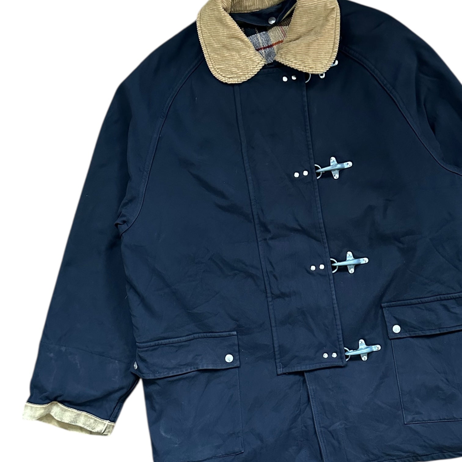 Vintage FAY Fireman Clasp Navy Jacket – Known Source