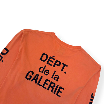 GALLERY DEPT. FRENCH COLLECTOR LONG-SLEEVE T-SHIRT ORANGE XL | XL, Orange