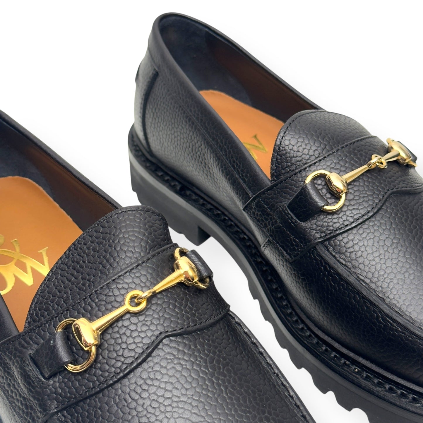 BLACKSTOCK & WEBER THE MASON HORSE BIT LOAFER ONYX US6.5 / UK5.5 | UK 5.5, Black