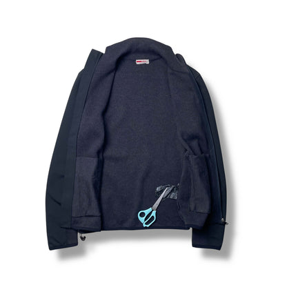 Prada Sport Wool & Nylon Panelled Technical Knit Jacket (XL)