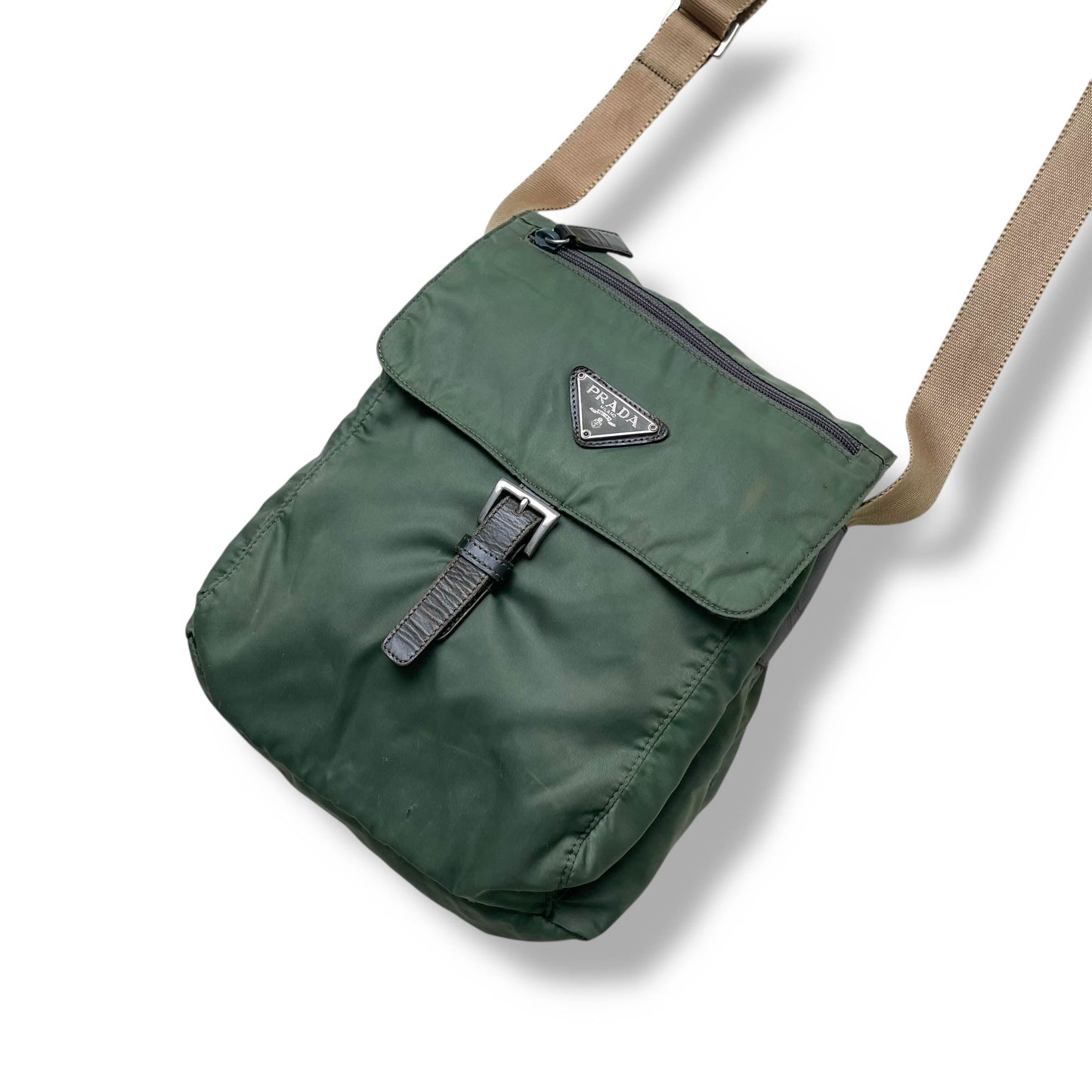 Vintage Prada Tessuto Nylon Shoulder Bag