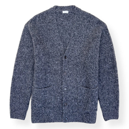DRIES VAN NOTEN ALPACA / WOOL BLEND CARDIGAN GREY XL | XL, Grey