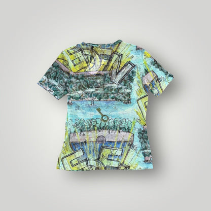 Issey Miyake Fete 2000's Mesh Top S