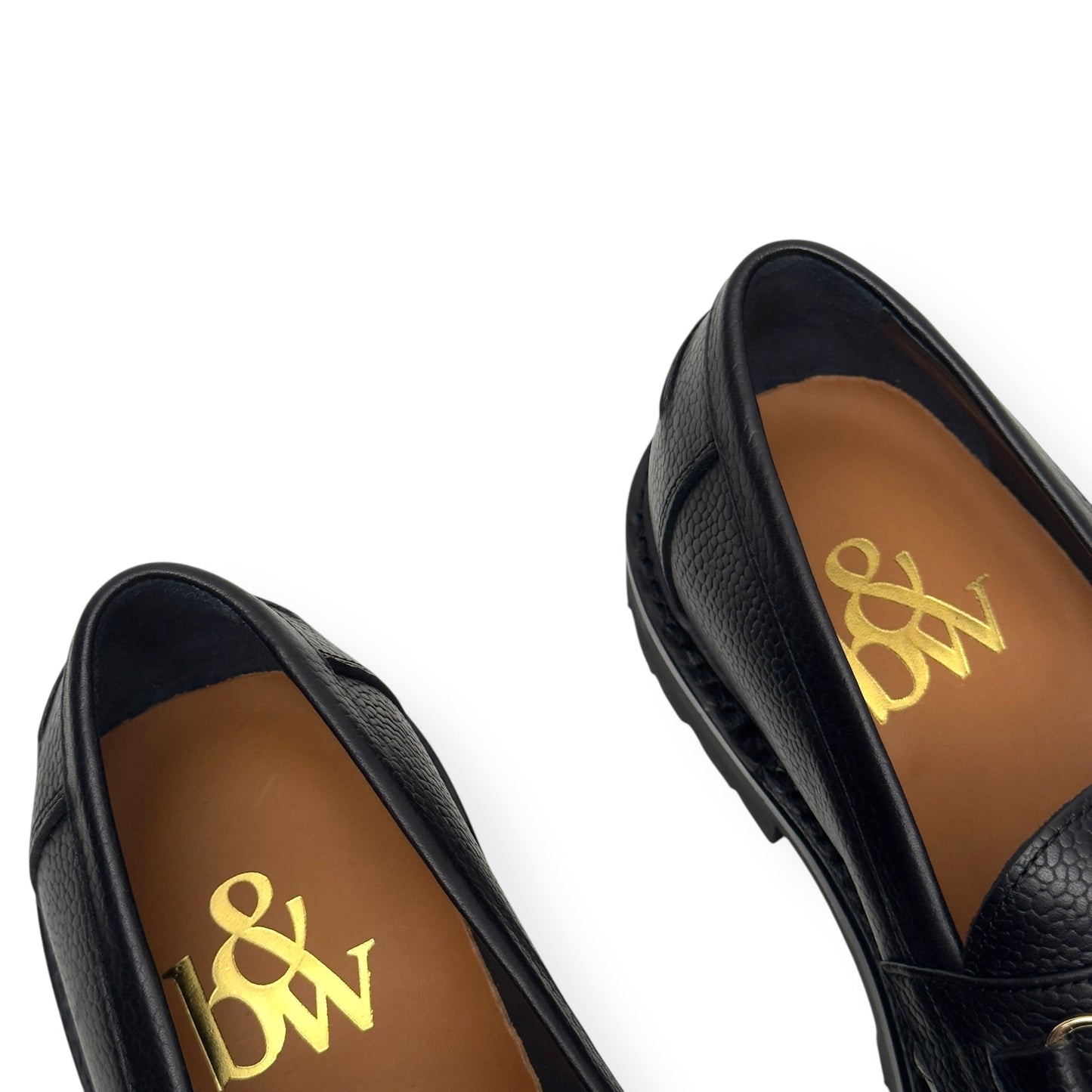 BLACKSTOCK & WEBER THE MASON HORSE BIT LOAFER ONYX US6.5 / UK5.5 | UK 5.5, Black