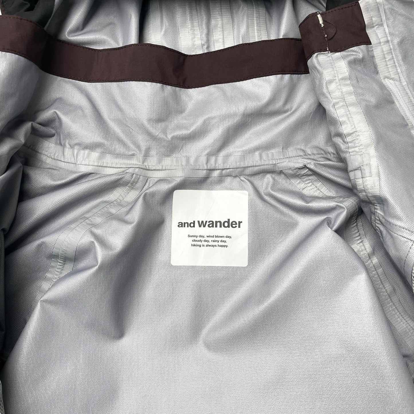 And Wander Pertex Shield Rain Jacket (L)