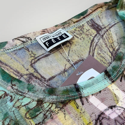 Issey Miyake Fete 2000's Mesh Top S