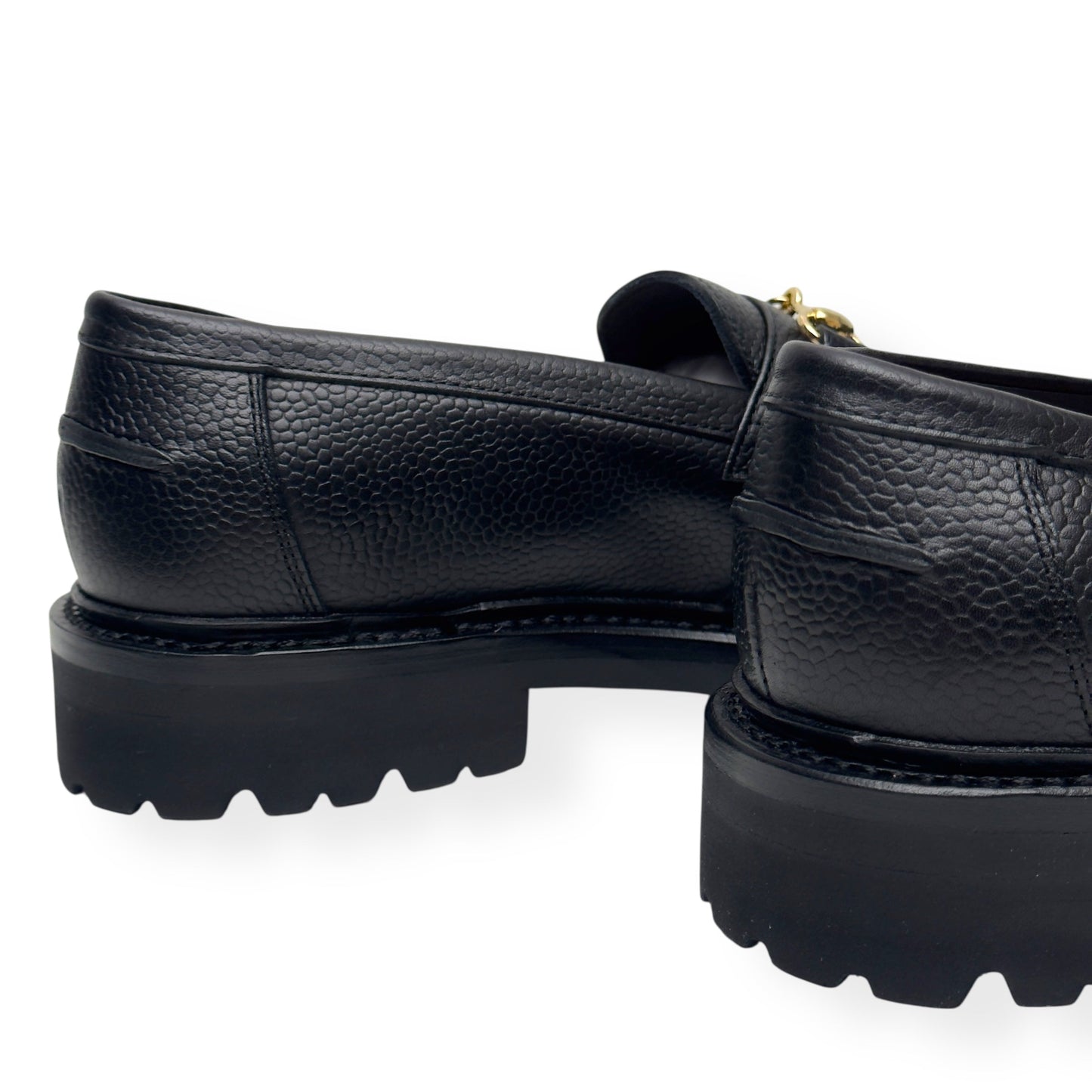 BLACKSTOCK & WEBER THE MASON HORSE BIT LOAFER ONYX US6.5 / UK5.5 | UK 5.5, Black