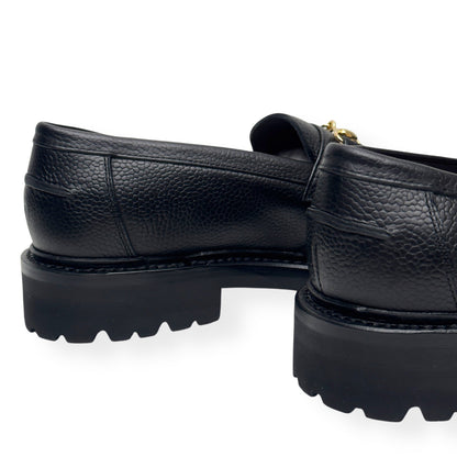 BLACKSTOCK & WEBER THE MASON HORSE BIT LOAFER ONYX US6.5 / UK5.5 | UK 5.5, Black