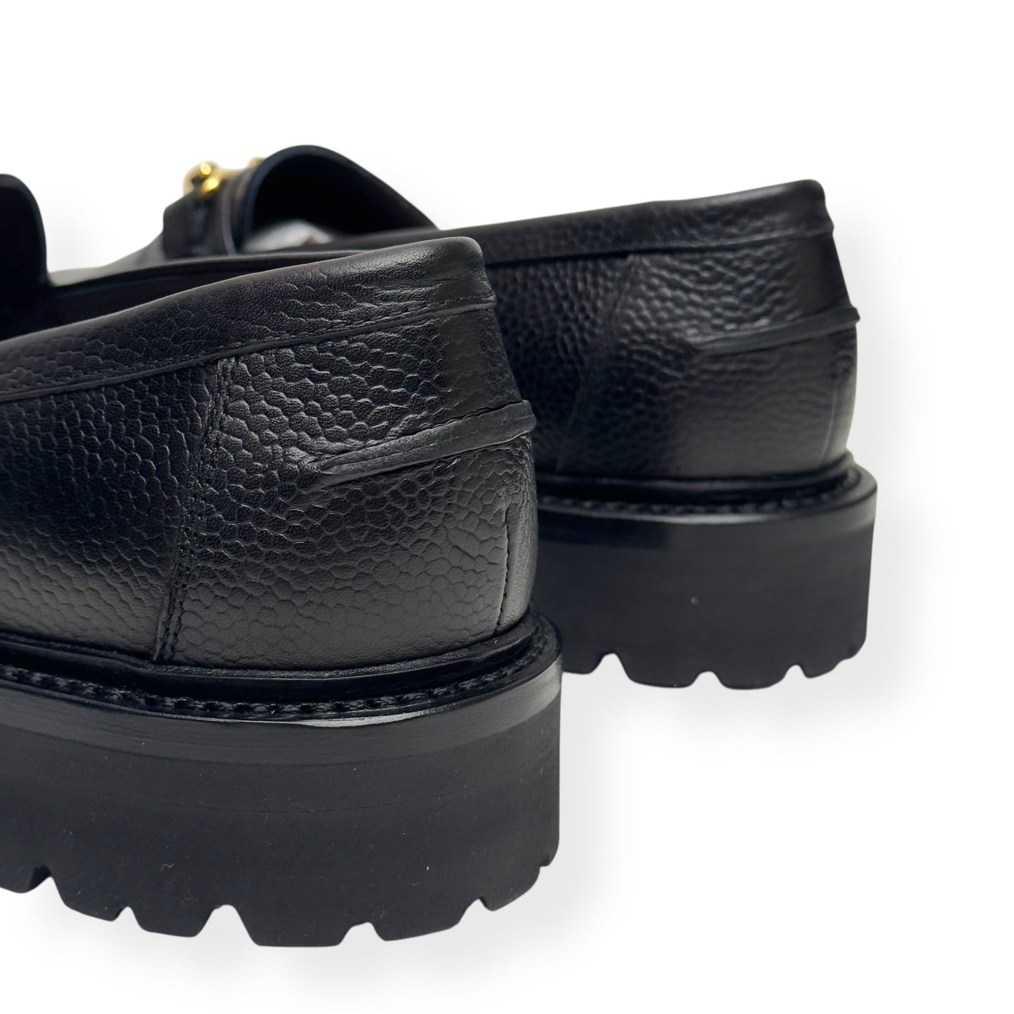 BLACKSTOCK & WEBER THE MASON HORSE BIT LOAFER ONYX US6.5 / UK5.5 | UK 5.5, Black