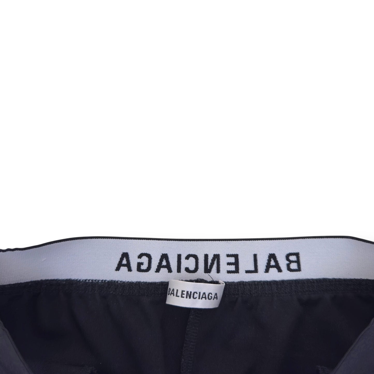 BALENCIAGA LOGO-PRINT STRETCH-JERSEY LEGGINGS BLACK 34 / XS | XS, Black