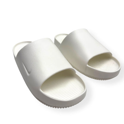 NIKE CALM SLIDES WHITE UK11 | UK 11, White