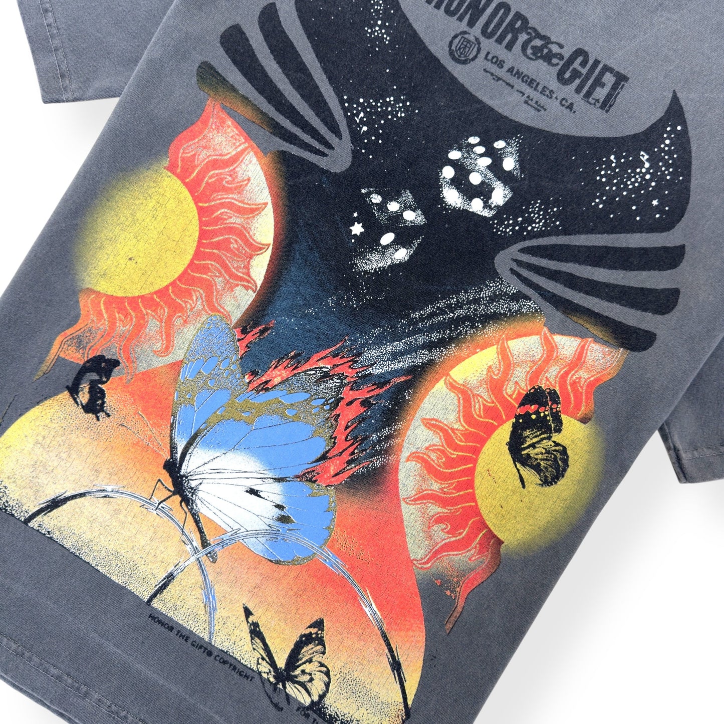 HONOR THE GIFT C-FALL HIGHER POWER T-SHIRT GREY M | Medium, Grey