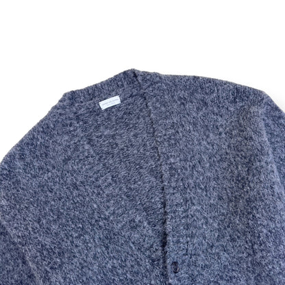 DRIES VAN NOTEN ALPACA / WOOL BLEND CARDIGAN GREY XL | XL, Grey