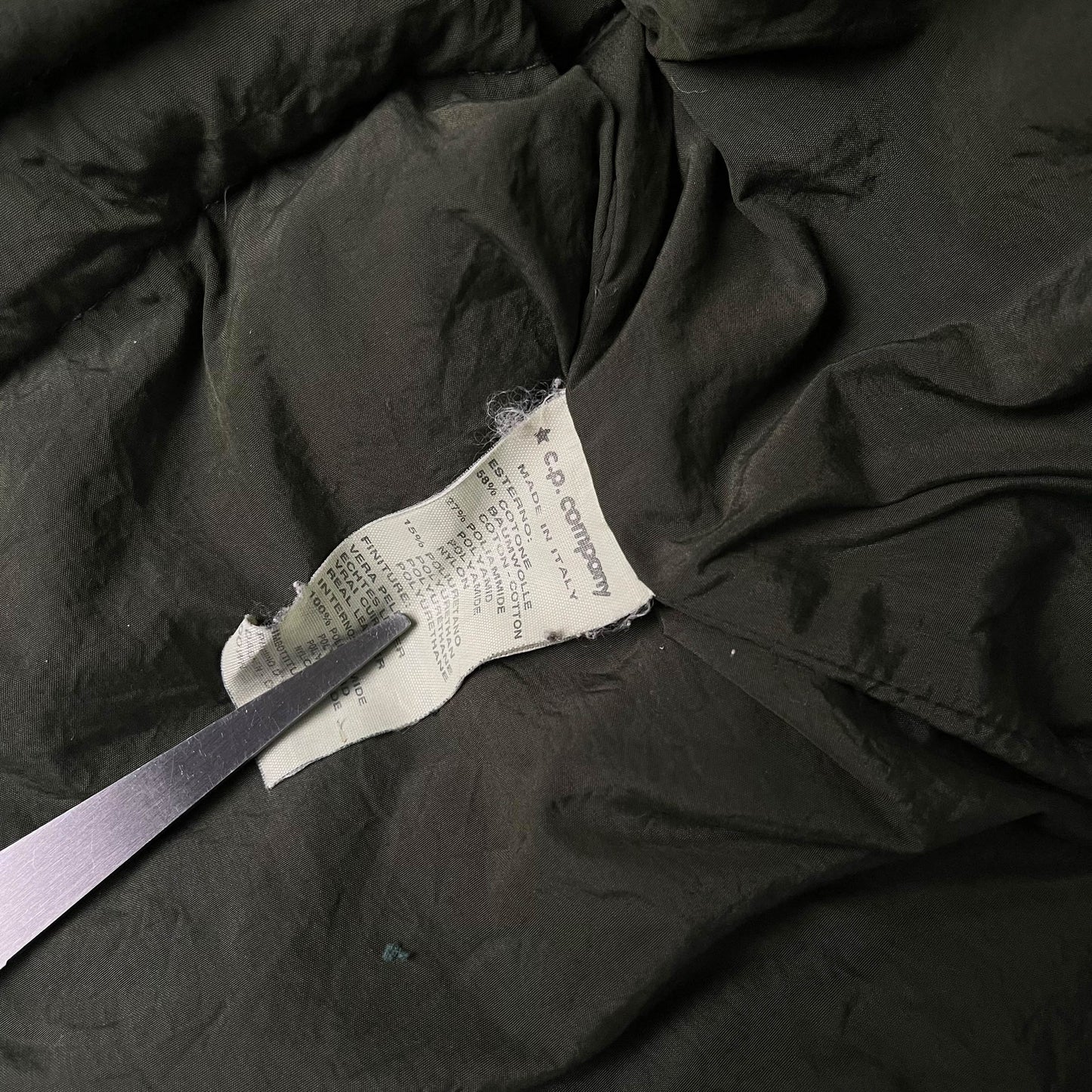 Vintage CP Company Piuma D'oca Puffer Jacket (XL)