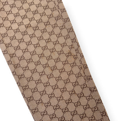 GUCCI GG COTTON CANVAS TROUSERS BEIGE 46 / S | Small, Beige