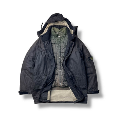 Vintage Stone Island Waxed Cotton Jacket (M)