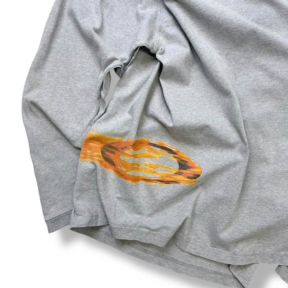 Vintage Oakley Software Flame Long Sleeve T (XL)