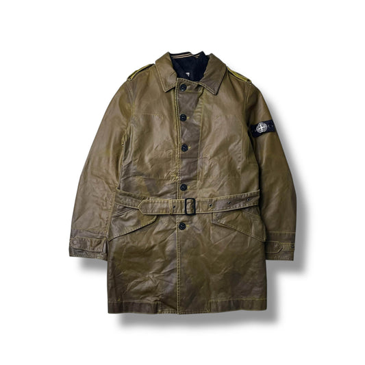 Stone Island Waxed Ice Jacket (L)