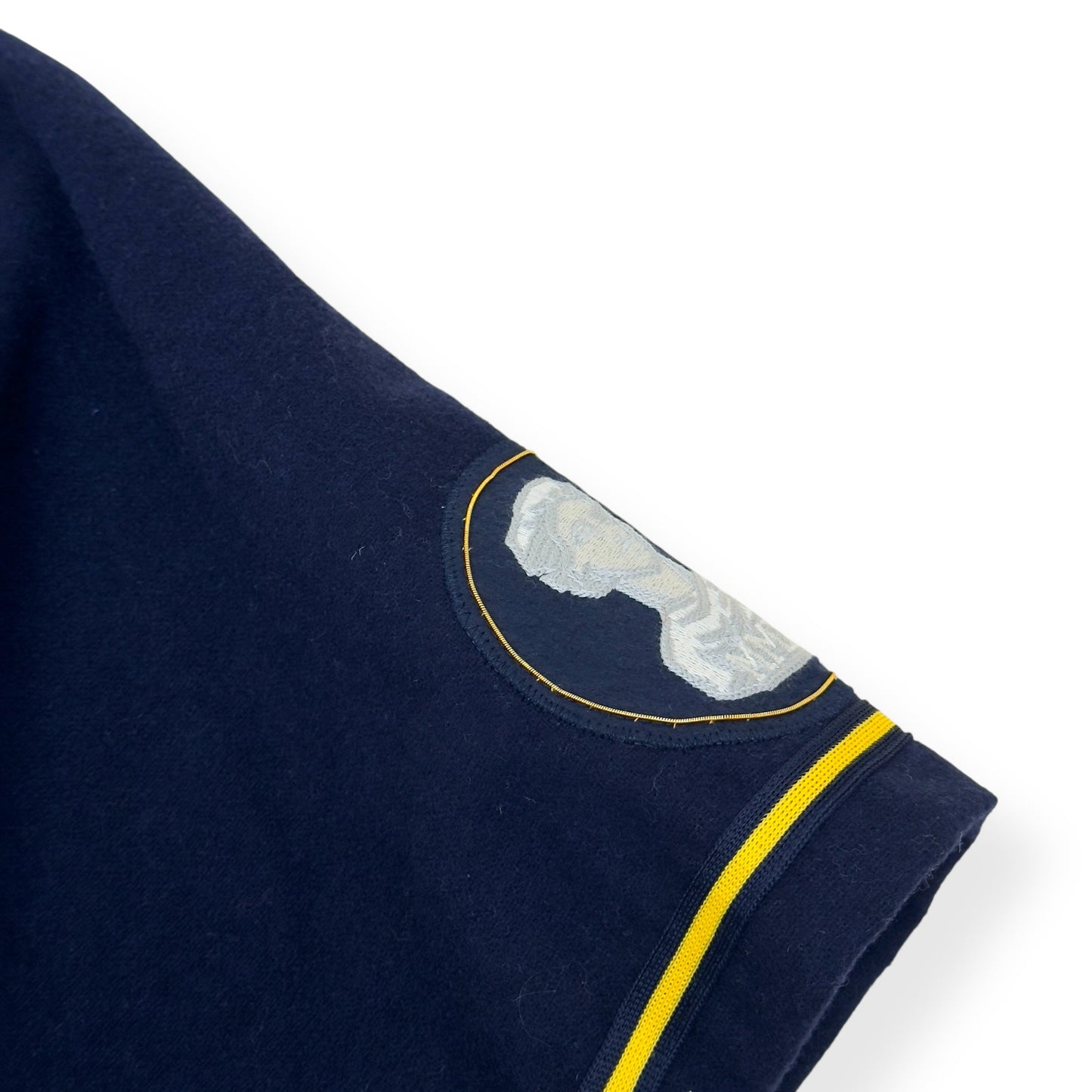 AIMÈ LEON DORE X MITCHELL & NESS TEAM BASEBALL JERSEY NAVY / YELLOW XL | XL, Navy