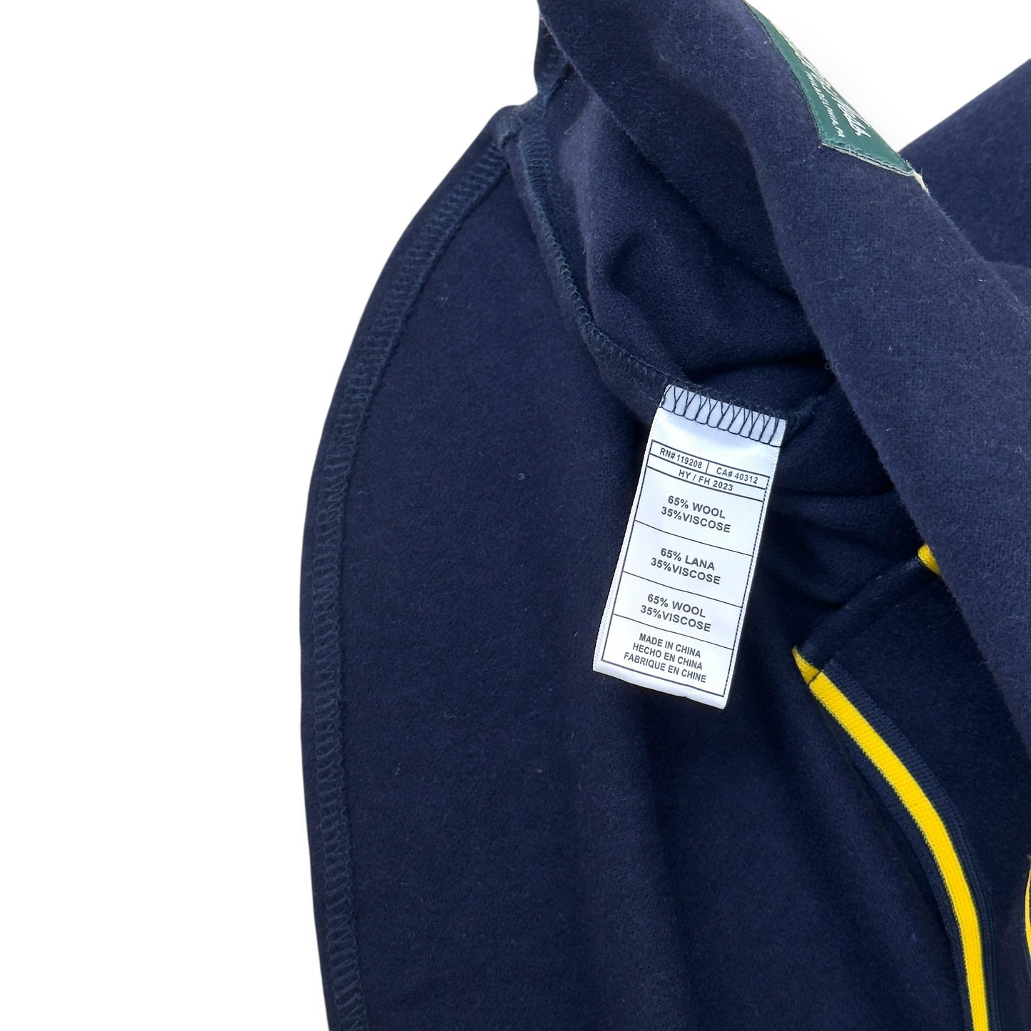 AIMÈ LEON DORE X MITCHELL & NESS TEAM BASEBALL JERSEY NAVY / YELLOW XL | XL, Navy