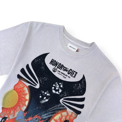 HONOR THE GIFT HIGHER POWER T-SHIRT PIGMENT M | Medium, Grey