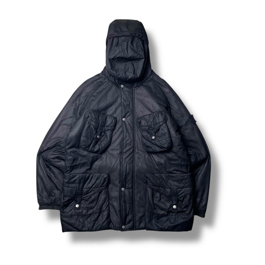 Stone Island Mesh Sniper Hood Jacket (XXL)