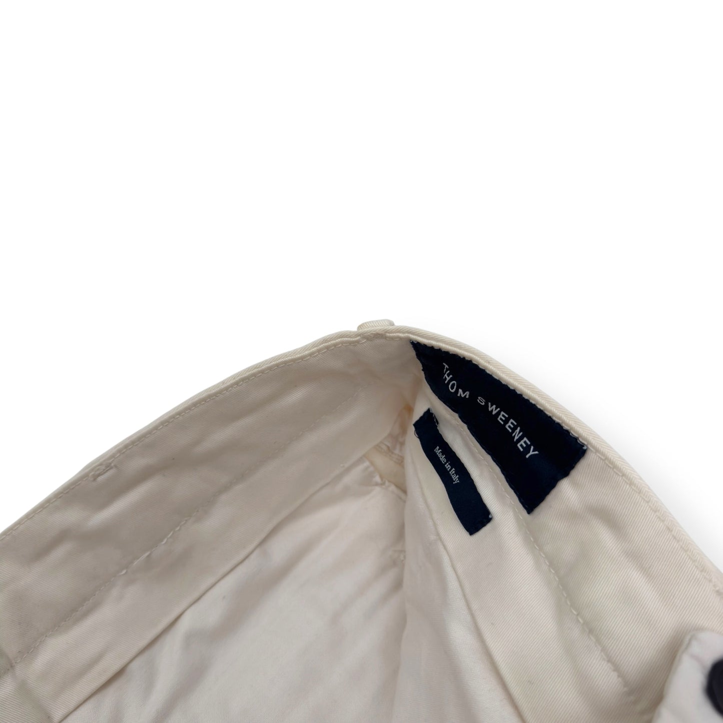 THOM SWEENEY TROUSERS CREAM 50 / M | Medium, Cream