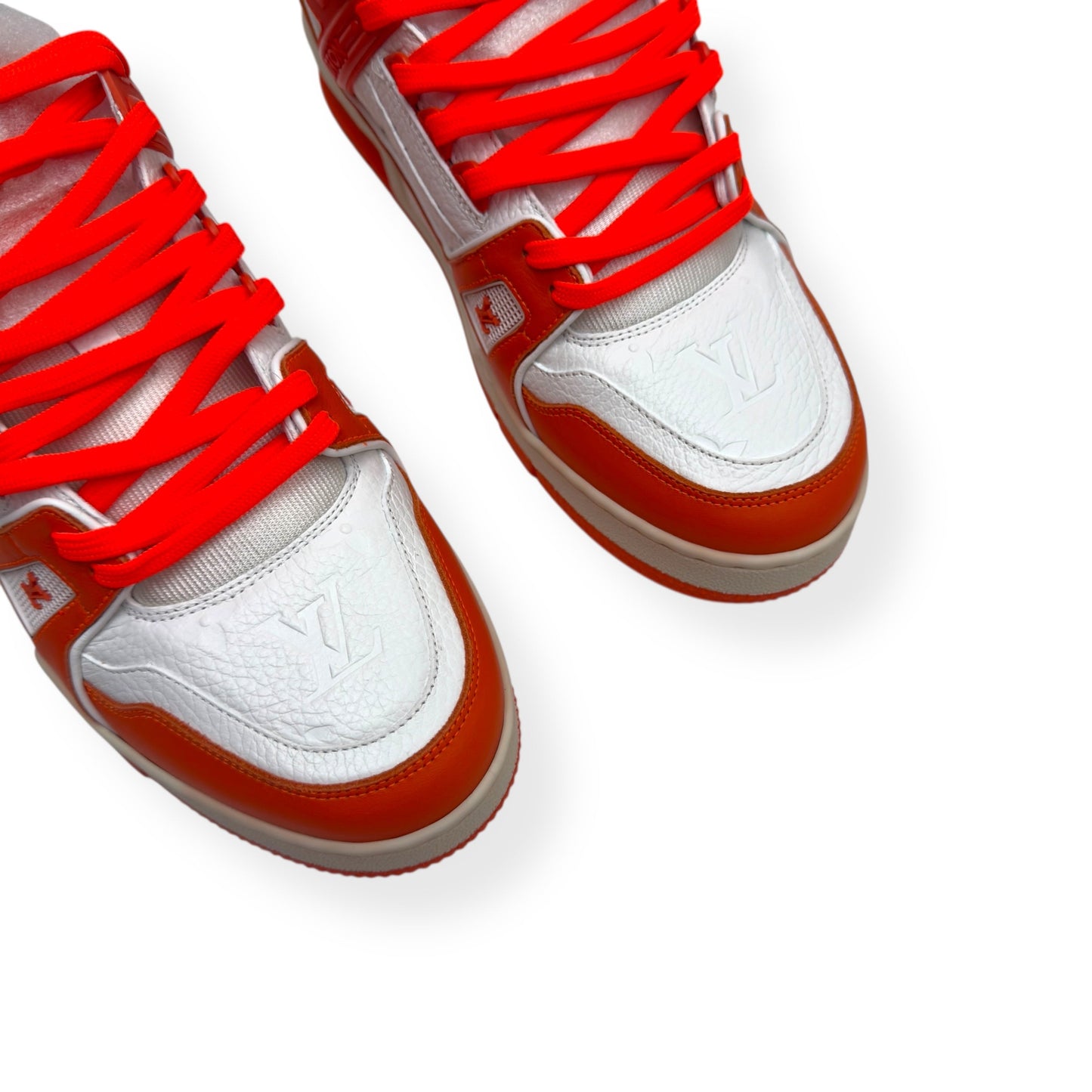 LOUIS VUITTON LV TRAINER LUXURY ORANGE UK8 | UK 8, Orange