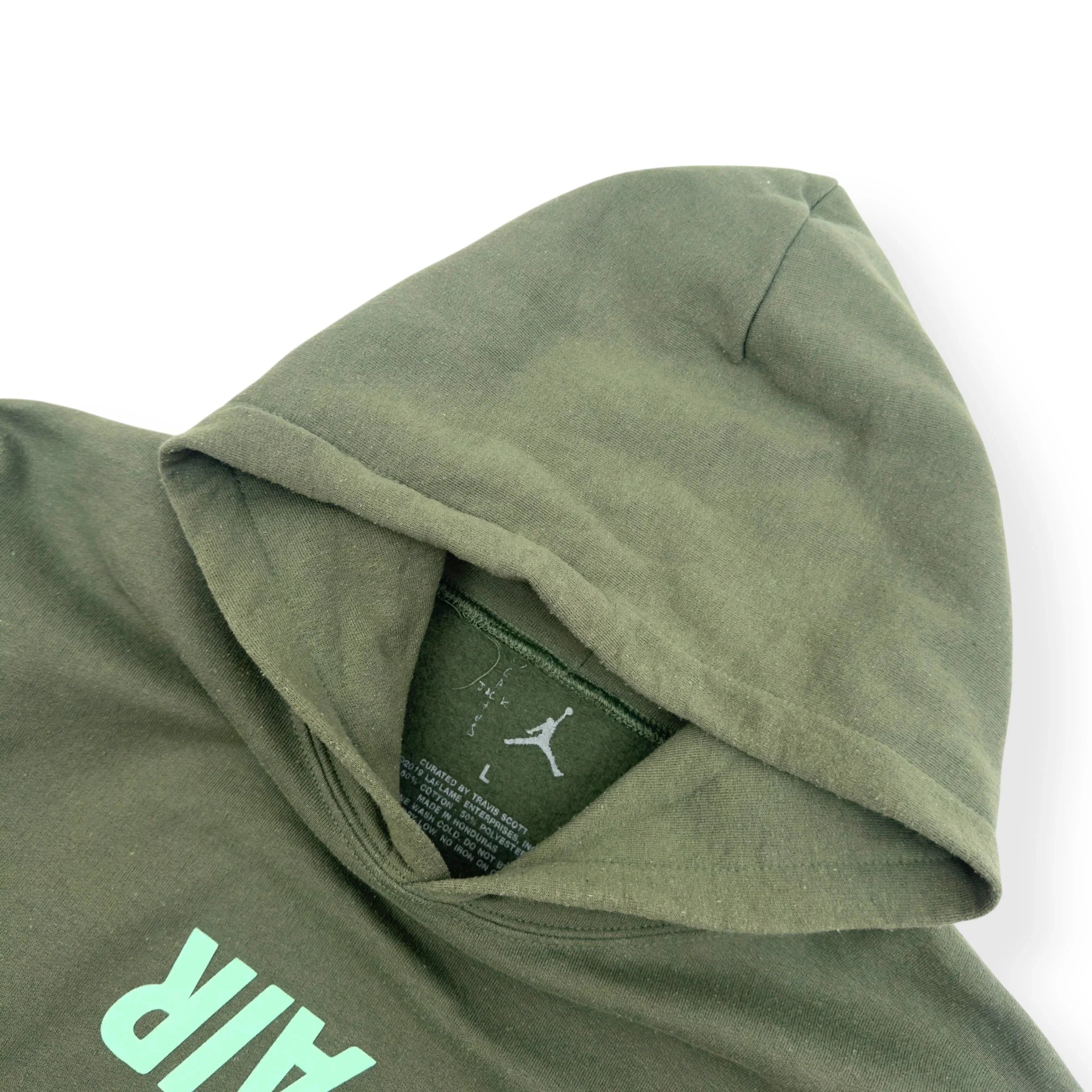 travis scott green nike hoodie