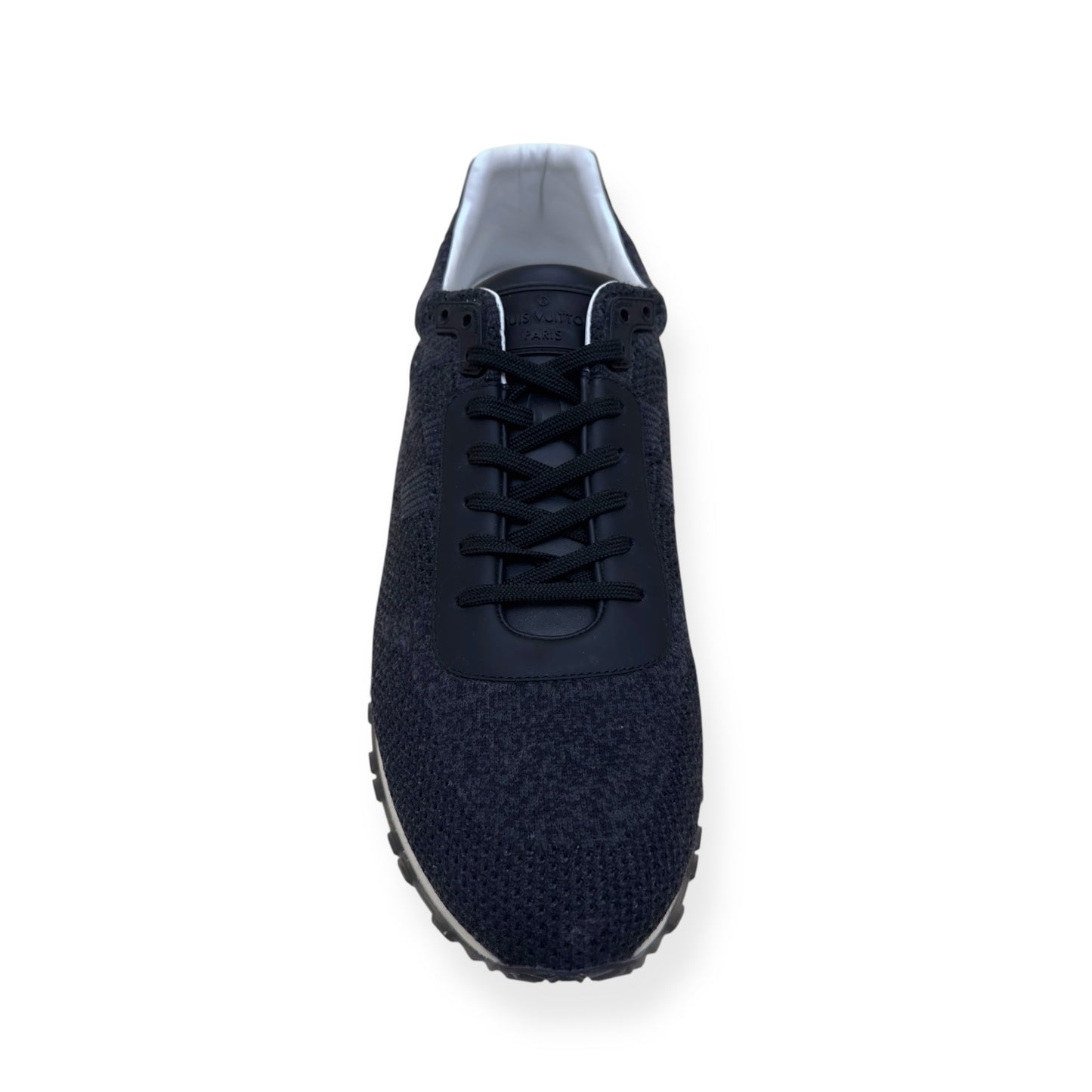 LOUIS VUITTON DAMIER MESH RUN AWAY SNEAKER BLACK UK9.5 | UK 9.5, Black