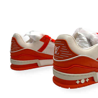 LOUIS VUITTON LV TRAINER LUXURY ORANGE UK8 | UK 8, Orange