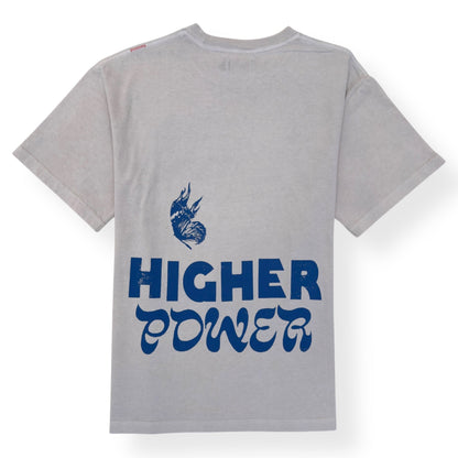 HONOR THE GIFT HIGHER POWER T-SHIRT PIGMENT M | Medium, Grey