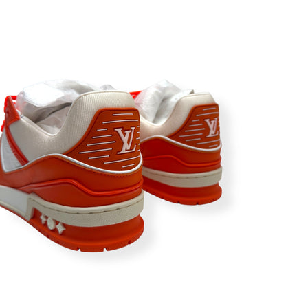 LOUIS VUITTON LV TRAINER LUXURY ORANGE UK8 | UK 8, Orange