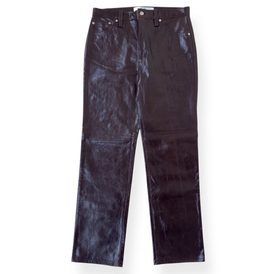 SÉFR EITO LEATHER TROUSERS MATARO RED L | Large, Red
